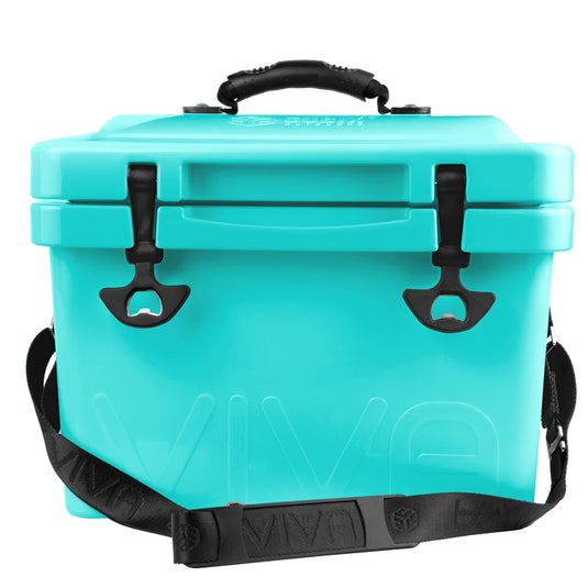 14 Quart Viva Hard Cooler in Turquoise