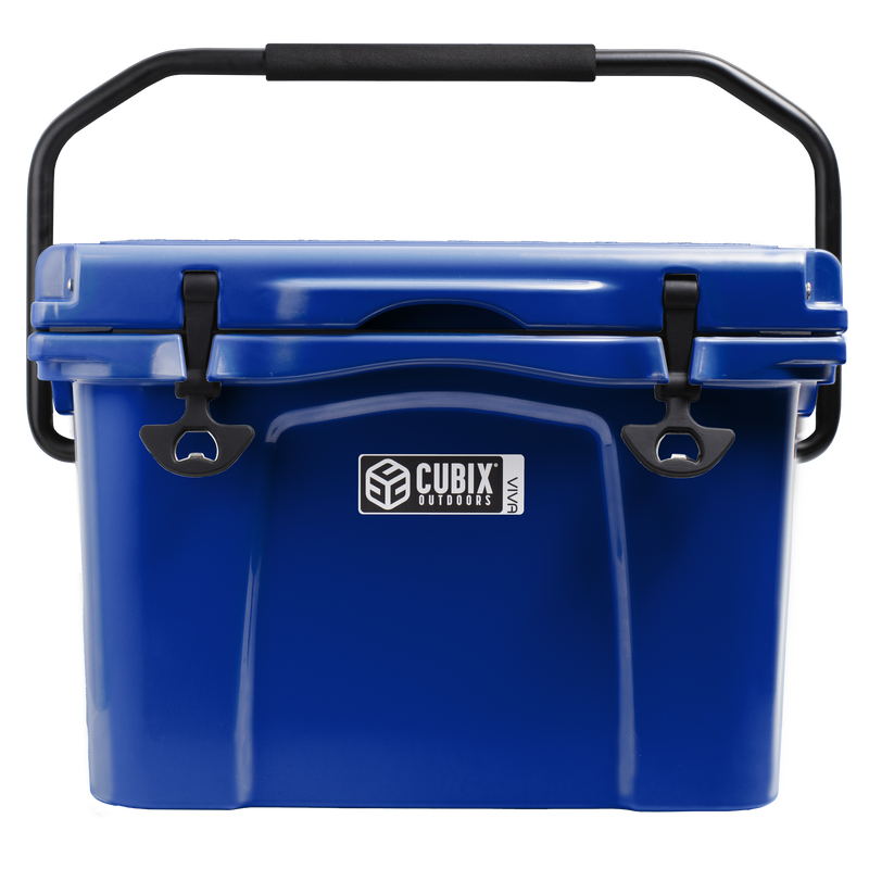 Load image into Gallery viewer, 25 Quart Viva Cooler - Rotomolded - Azure Blue
