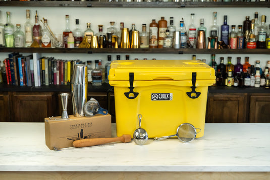 LIMITED EDITION 25 Quart Viva Hard Cooler + 14-Piece Bar Set