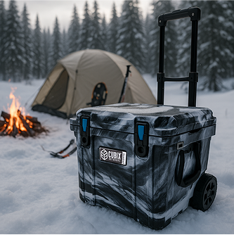 46 Quart Rotomolded Cooler With Wheels