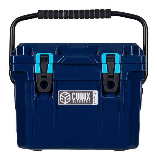 10 Quart QuadraX Cooler - Rotomolded - Abyss Blue