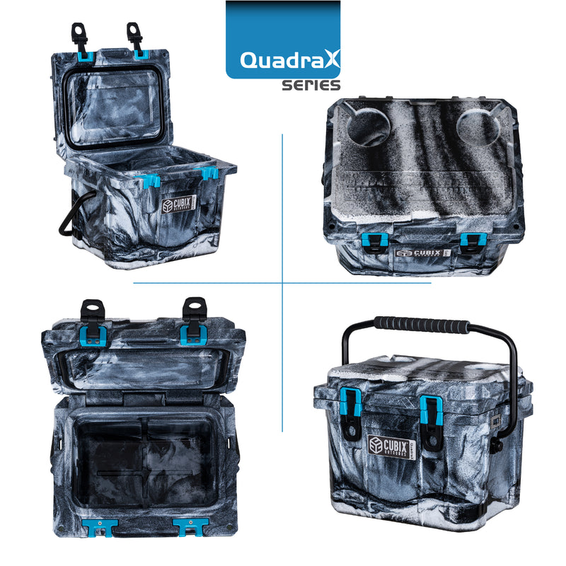Load image into Gallery viewer, 10 Quart QuadraX Cooler - Rotomolded - Urban Camo
