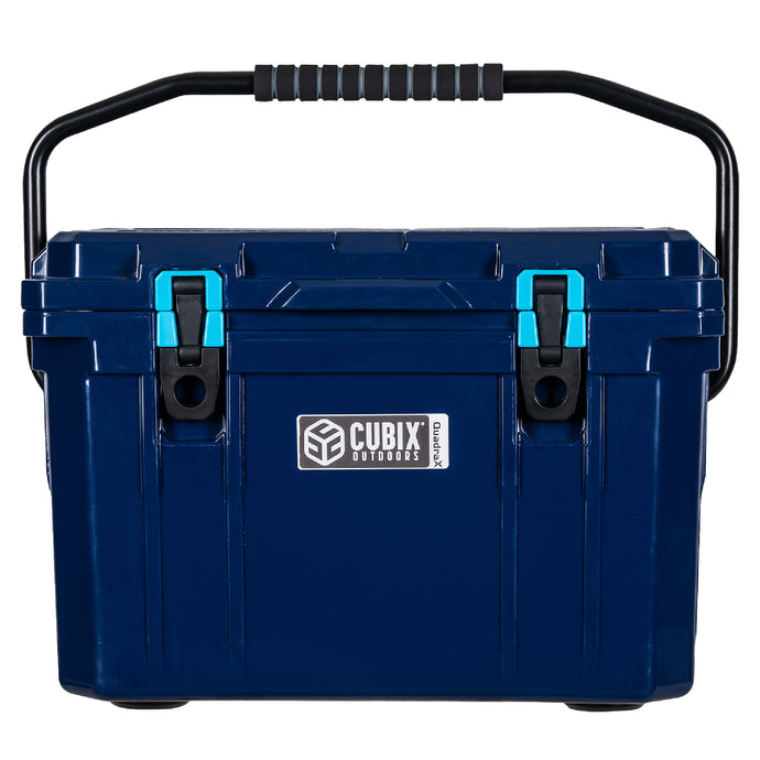 20 Quart QuadraX Cooler - Rotomolded - Abyss Blue