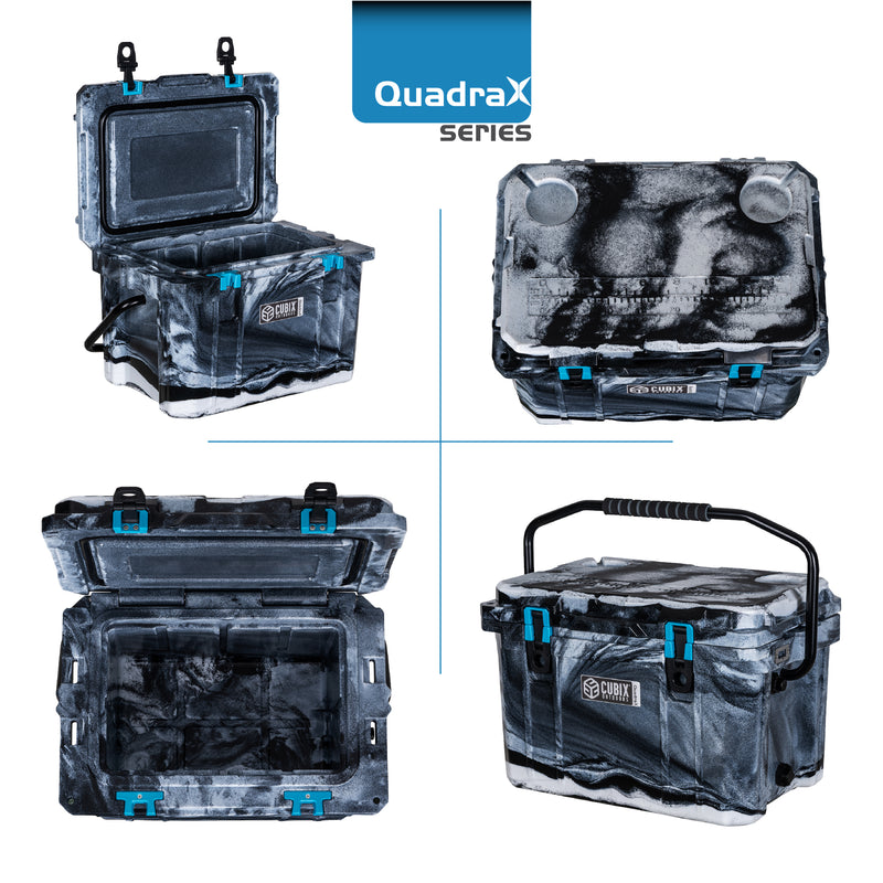 Load image into Gallery viewer, 20 Quart QuadraX Cooler - Rotomolded - Urban Camo
