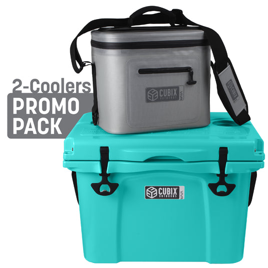 25 Quart Viva Cooler - Rotomolded - Turquiose